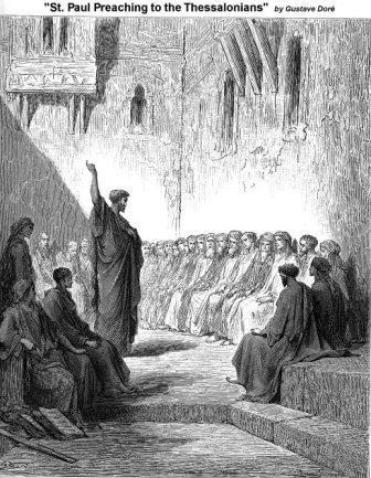 Cerita Alkitab - Paulus berbicara kepada Jemaat Tesalonika