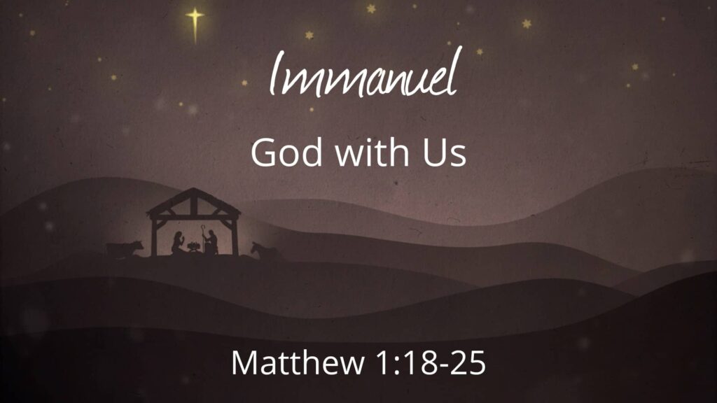 Immanuel- Tuhan selalu beserta kita